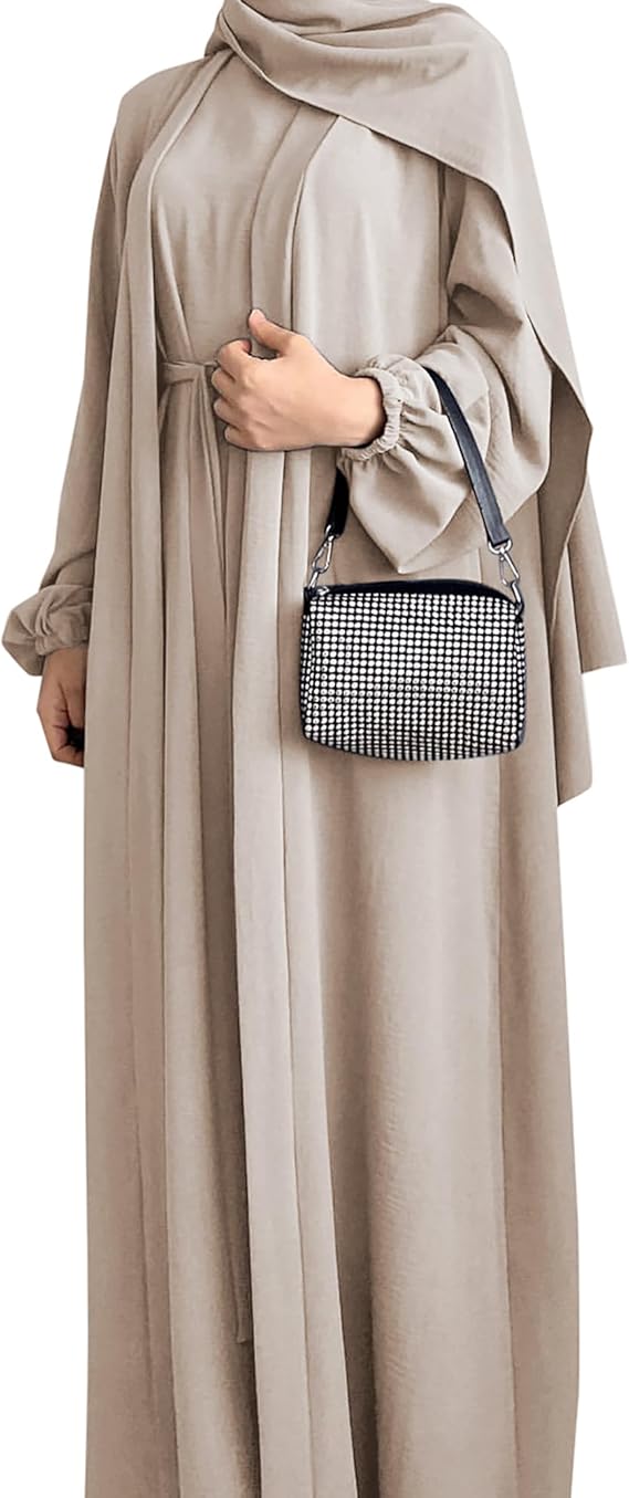 Champagne Occasion Abaya